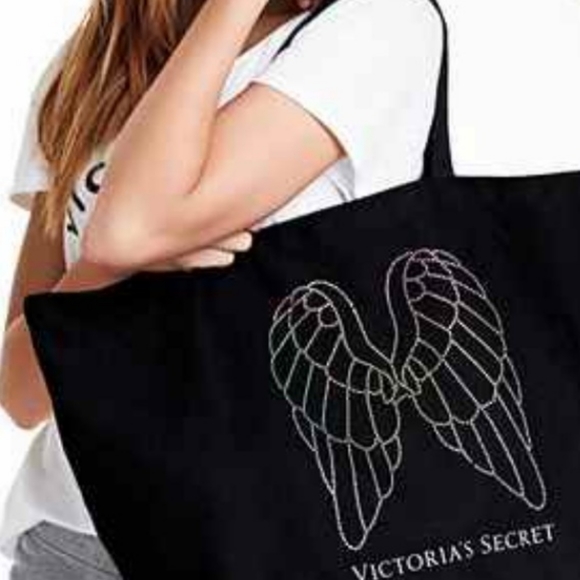 Victoria's Secret Handbags - VICTORIA'S SECRET ANGEL SPARKLE TOTE BAG